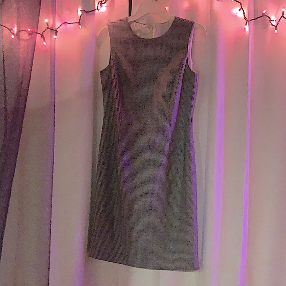 Vintage Audrey Hepburn Hound’s Tooth Dress